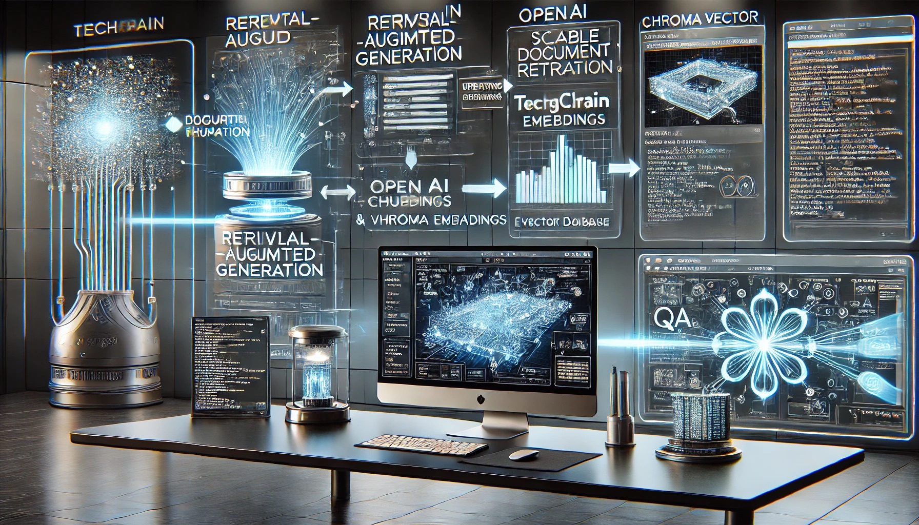 Multimodal document routing platform visualization